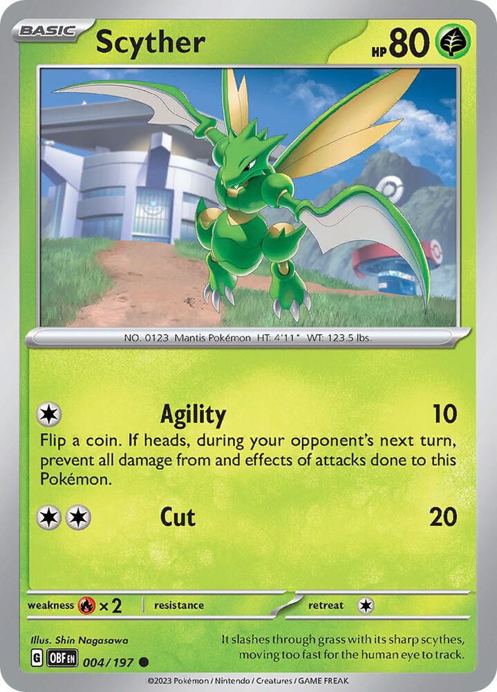 Scyther #4 - Obsidian Flames
