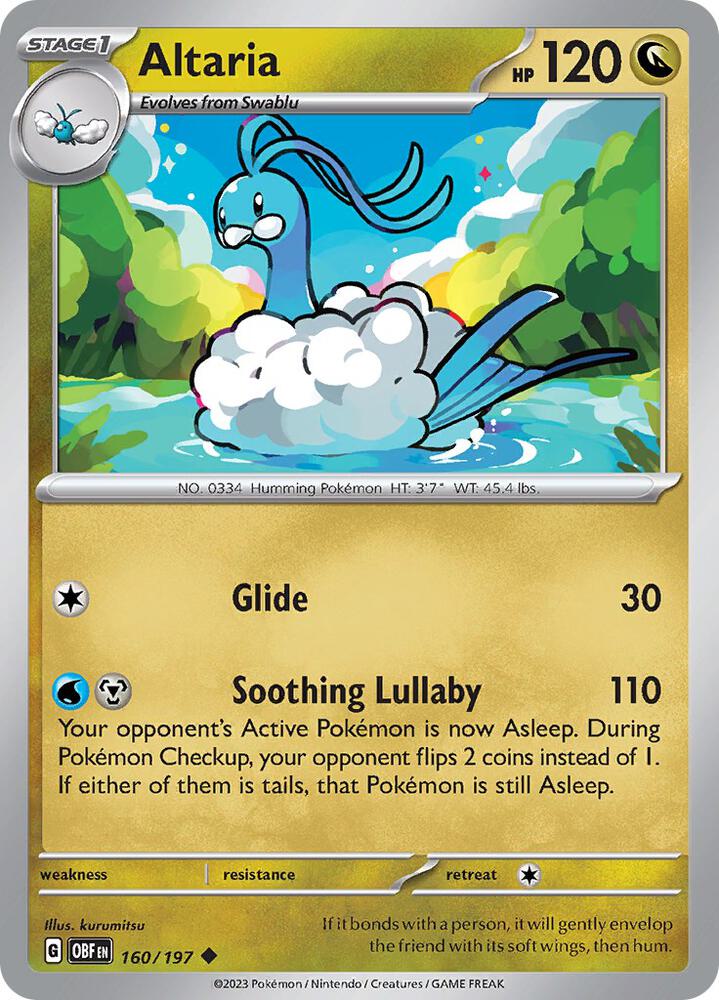 Altaria #160 - Obsidian Flames