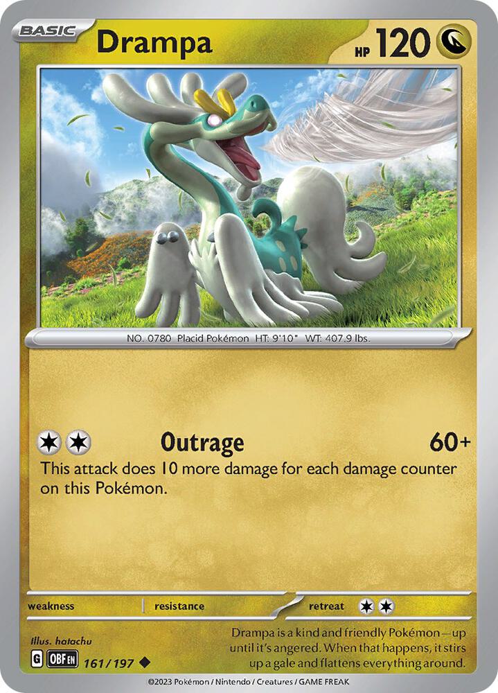 Drampa #161 - Obsidian Flames
