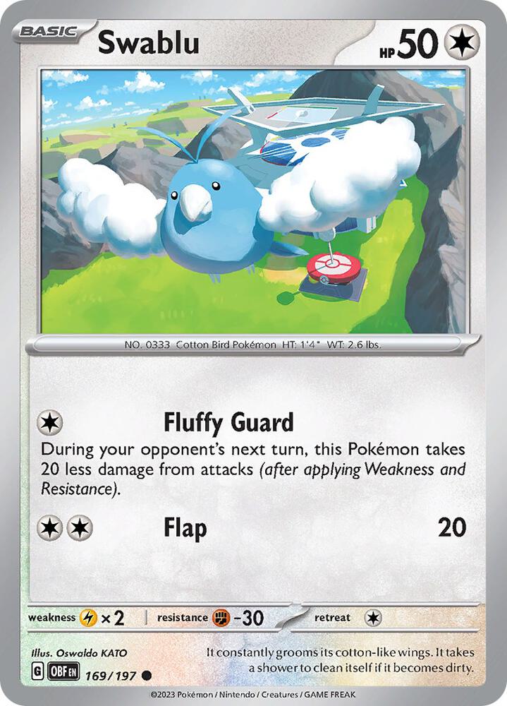 Swablu #169 - Obsidian Flames