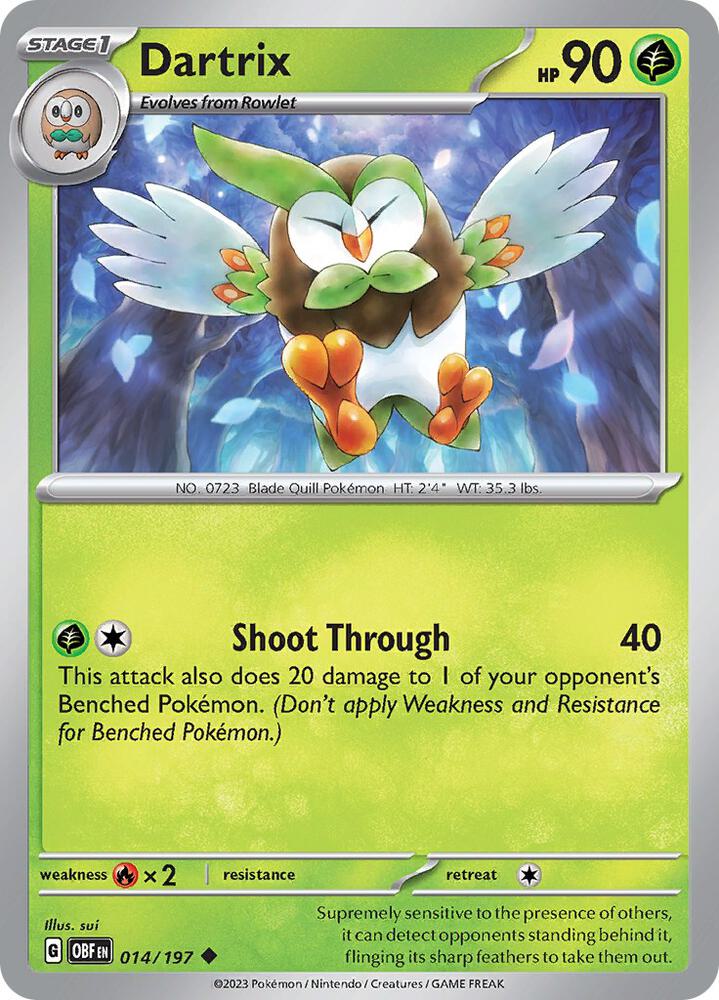 Dartrix #14 - Obsidian Flames