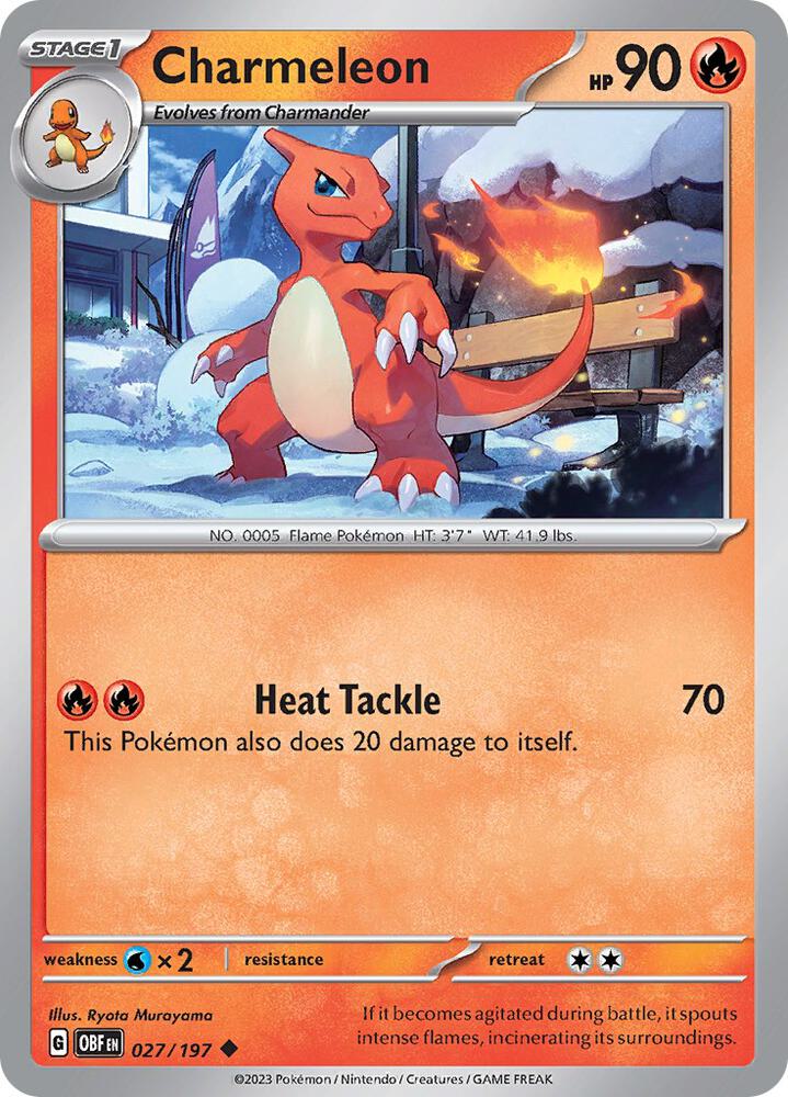 Charmeleon #27 - Obsidian Flames