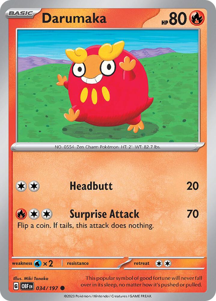 Darumaka #34 - Obsidian Flames