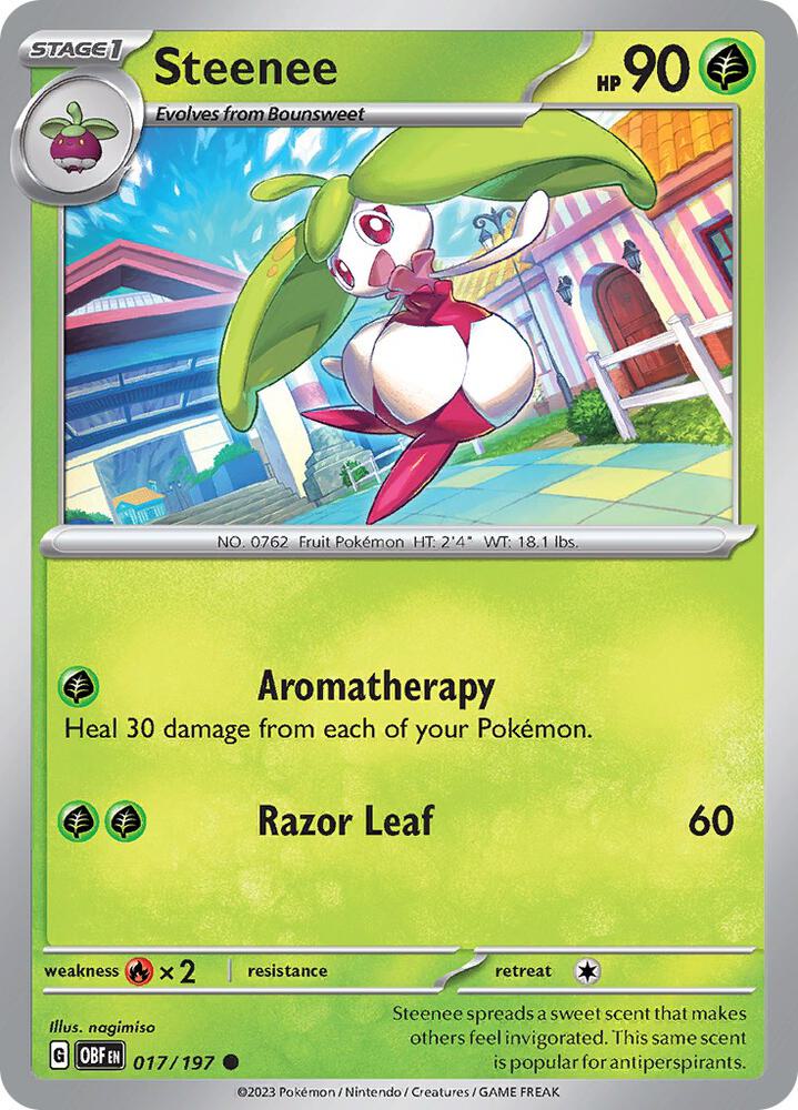 Steenee #17 - Obsidian Flames