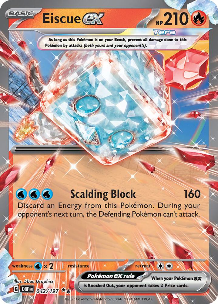 Eiscue ex #42 - Obsidian Flames