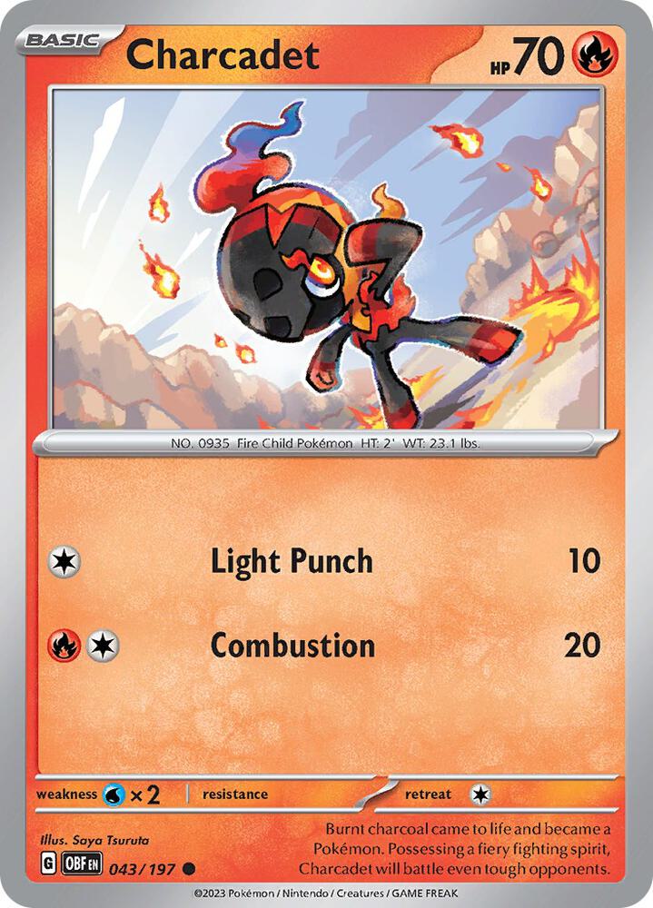 Charcadet #43 - Obsidian Flames