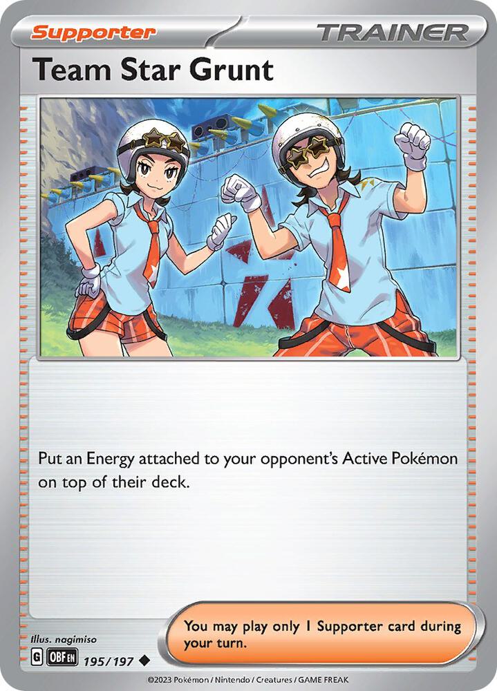 Team Star Grunt #195 - Obsidian Flames