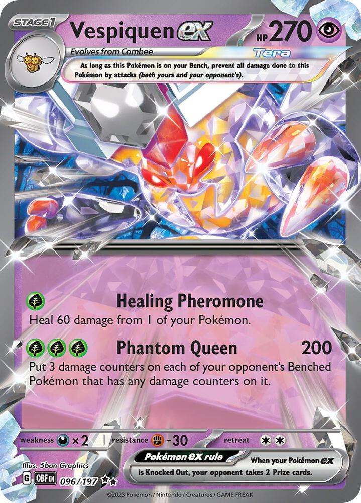 Vespiquen ex #96 - Obsidian Flames