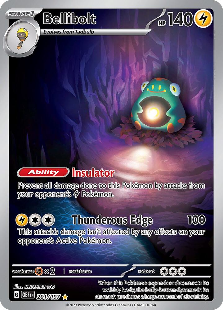 Bellibolt #201 - Obsidian Flames