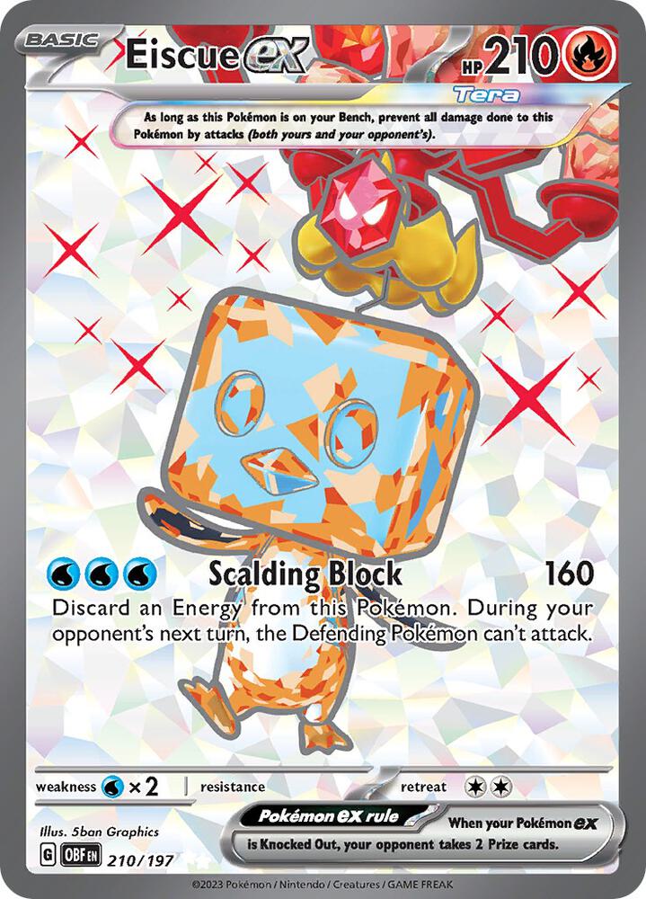 Eiscue ex #210 - Obsidian Flames