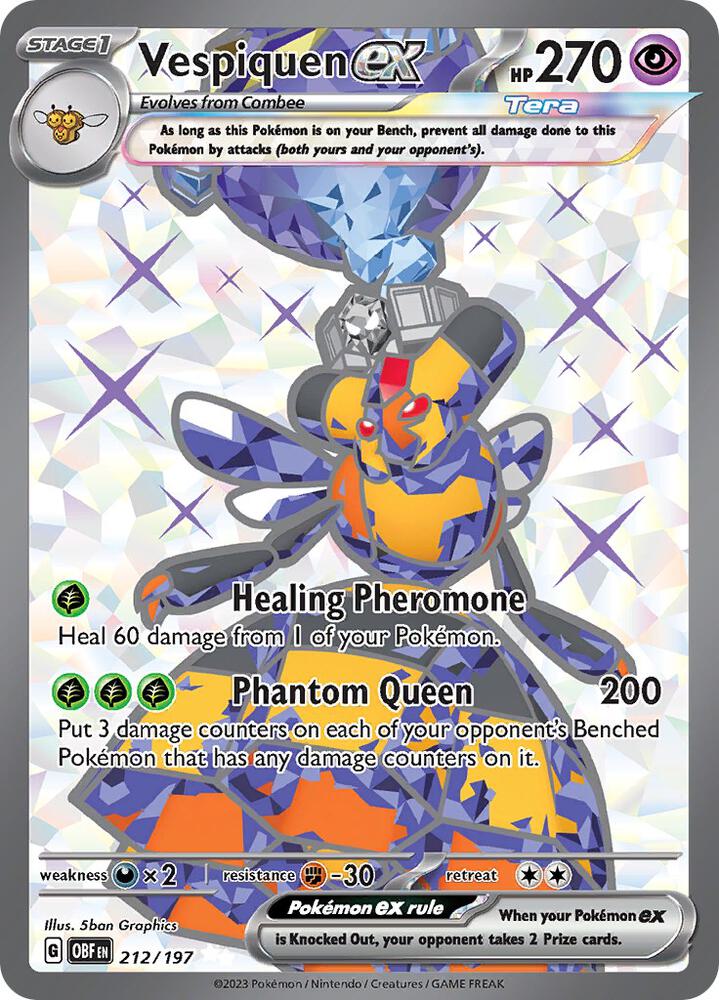 Vespiquen ex #212 - Obsidian Flames