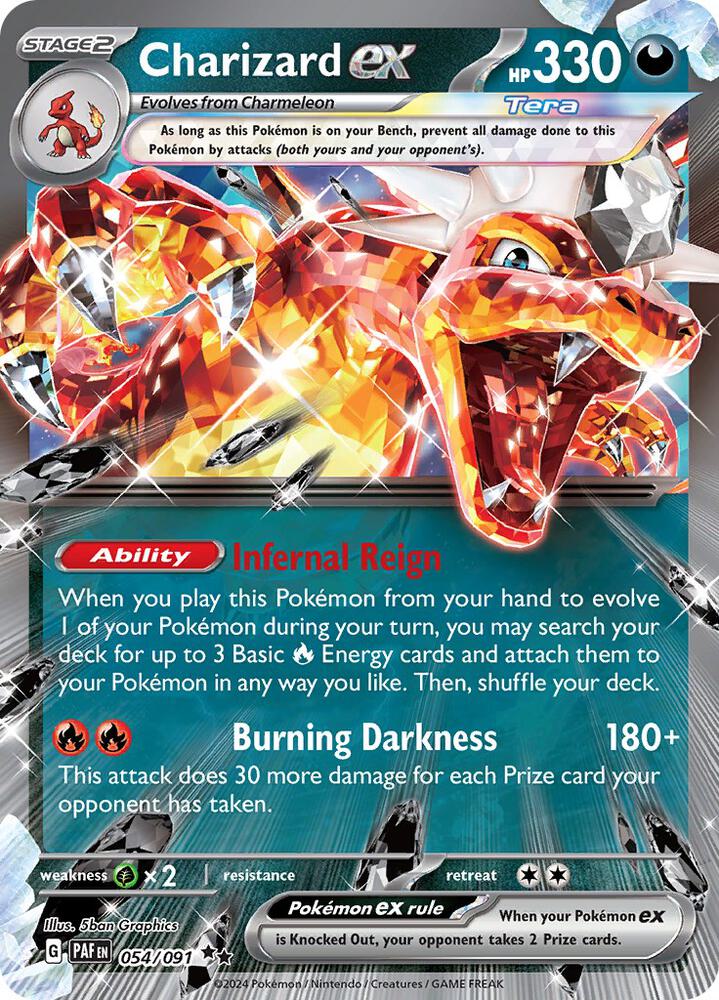 Charizard ex #54 - Paldean Fates