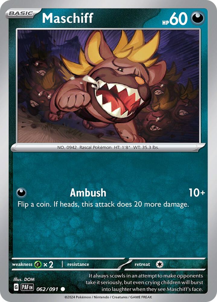 Maschiff #62 - Paldean Fates