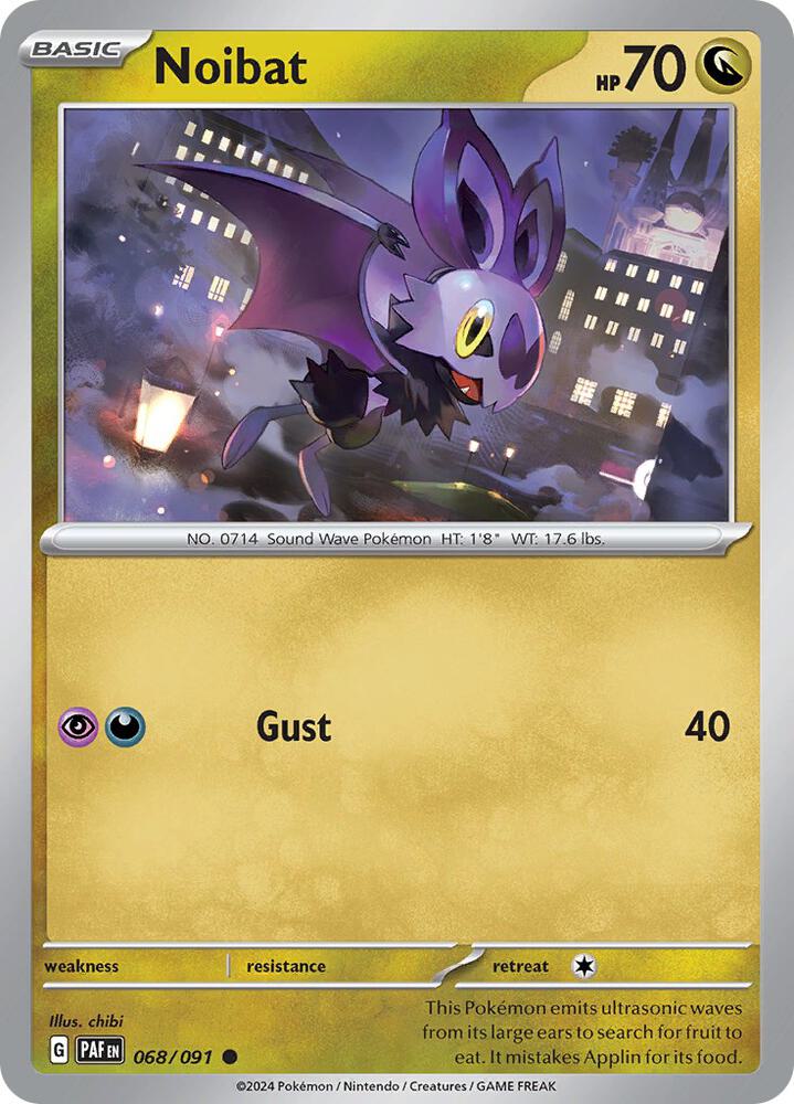 Noibat #68 - Paldean Fates