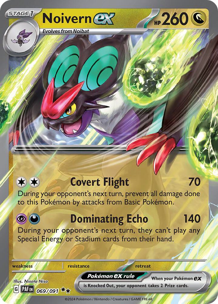 Noivern ex #69 - Paldean Fates