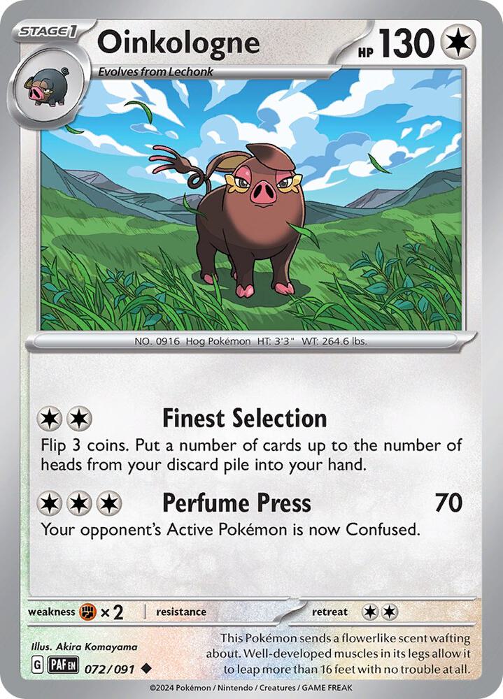 Oinkologne #72 - Paldean Fates