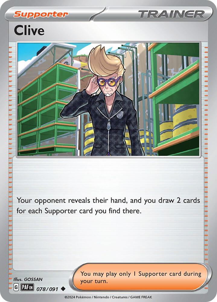 Clive #78 - Paldean Fates