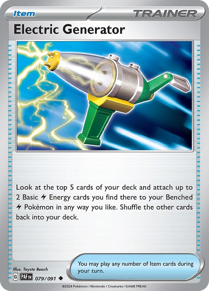 Electric Generator #79 - Paldean Fates