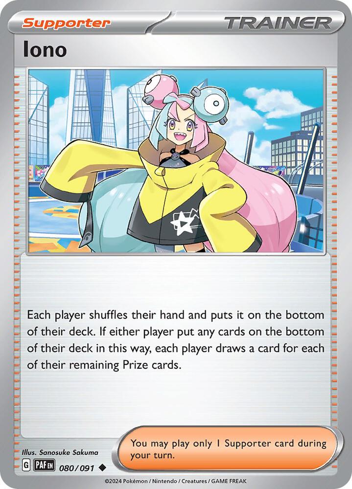 Iono #80 - Paldean Fates