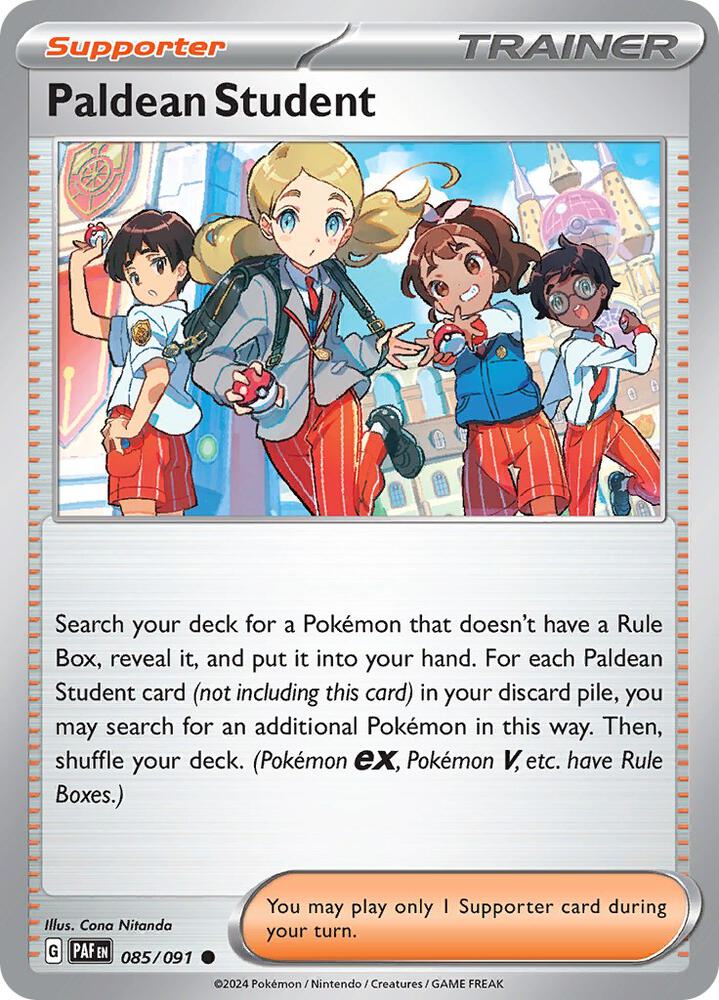 Paldean Student #85 - Paldean Fates