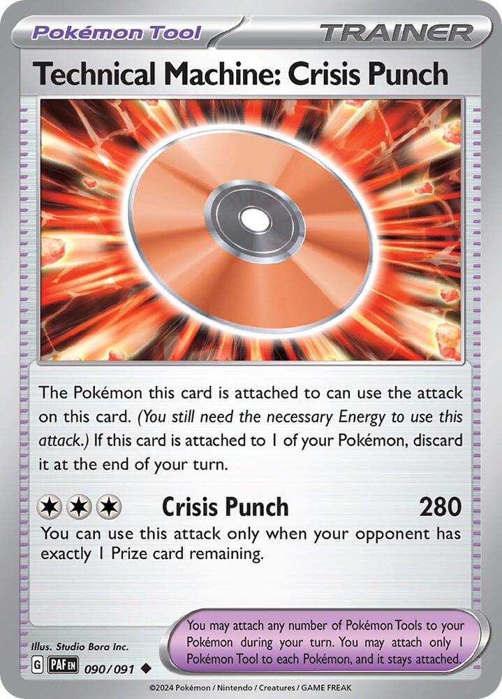 Technical Machine: Crisis Punch #90 - Paldean Fates