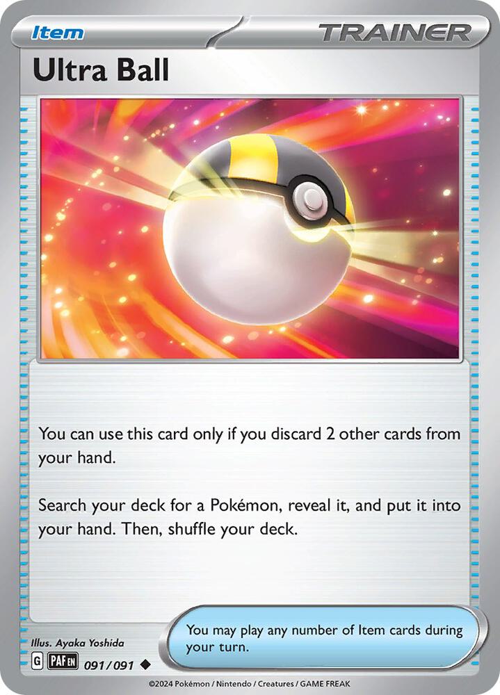 Ultra Ball #91 - Paldean Fates