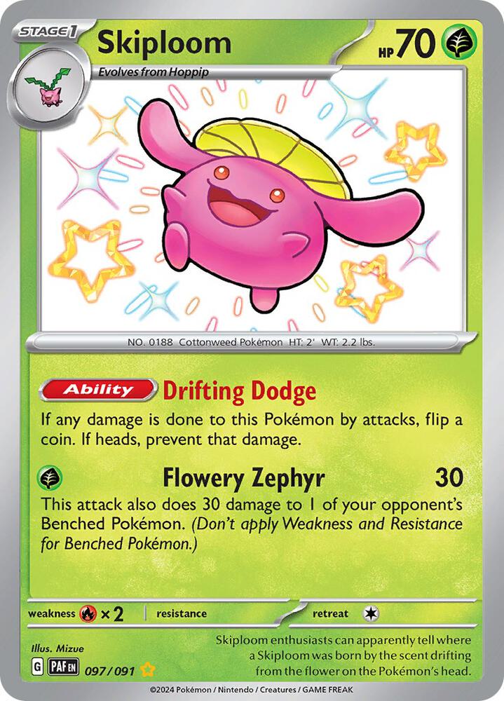 Skiploom #97 - Paldean Fates