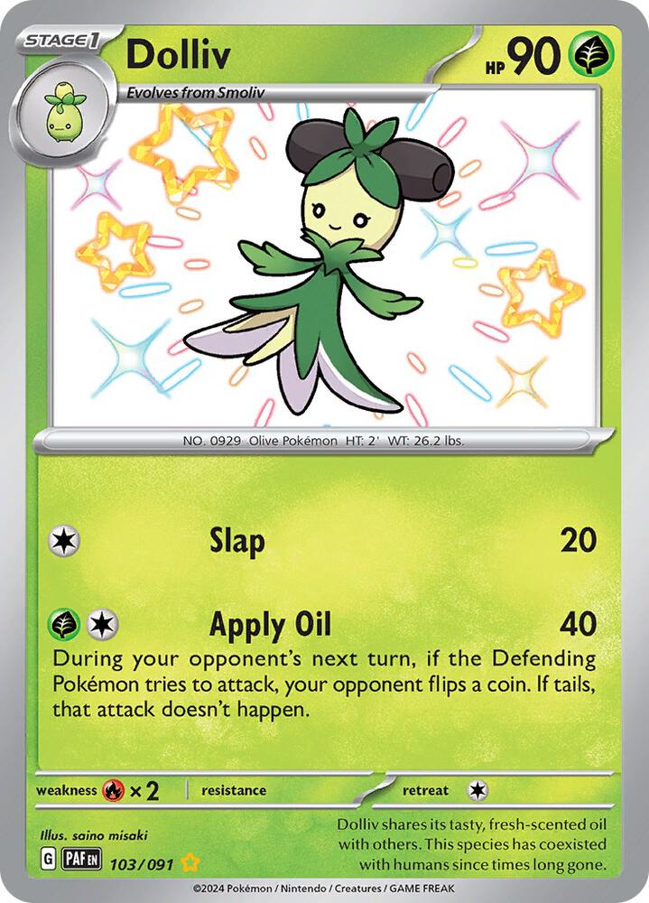 Dolliv #103 - Paldean Fates