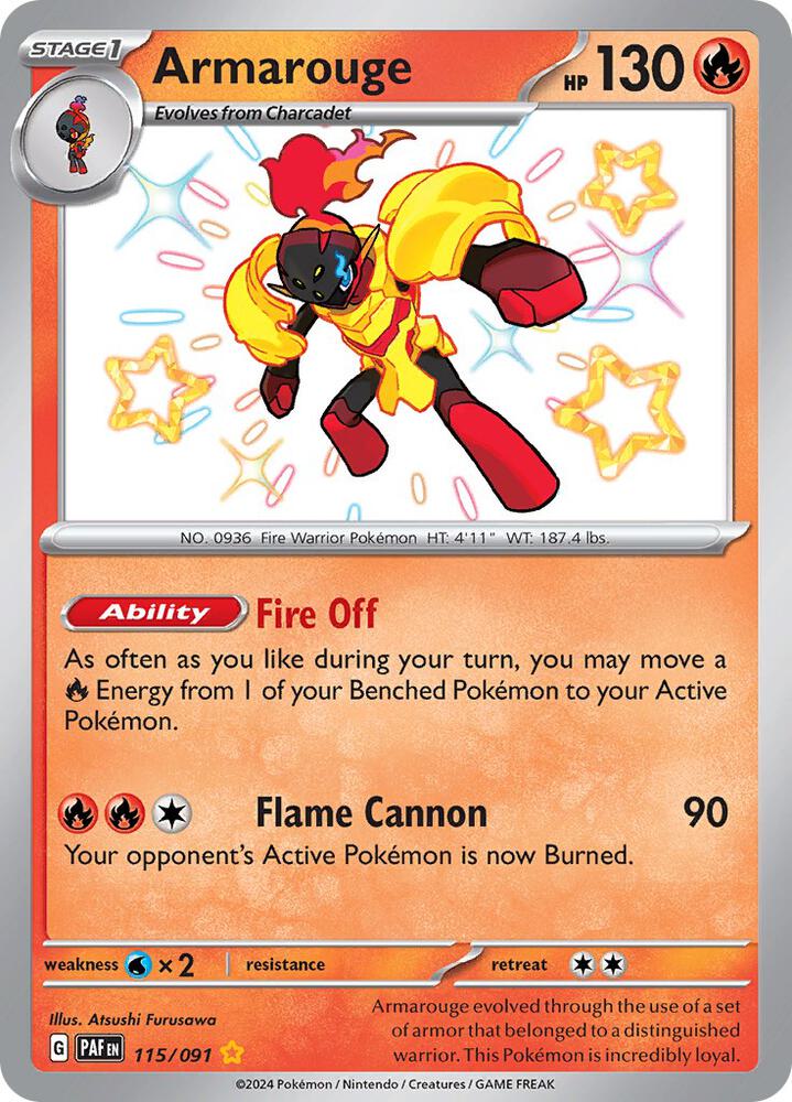 Armarouge #115 - Paldean Fates
