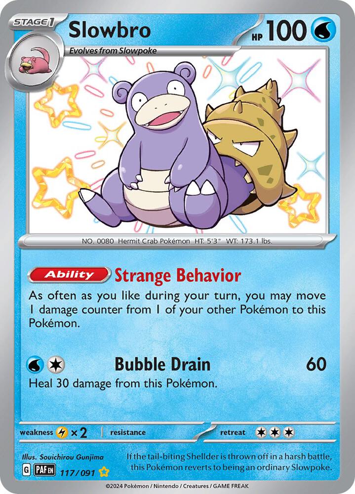 Slowbro #117 - Paldean Fates