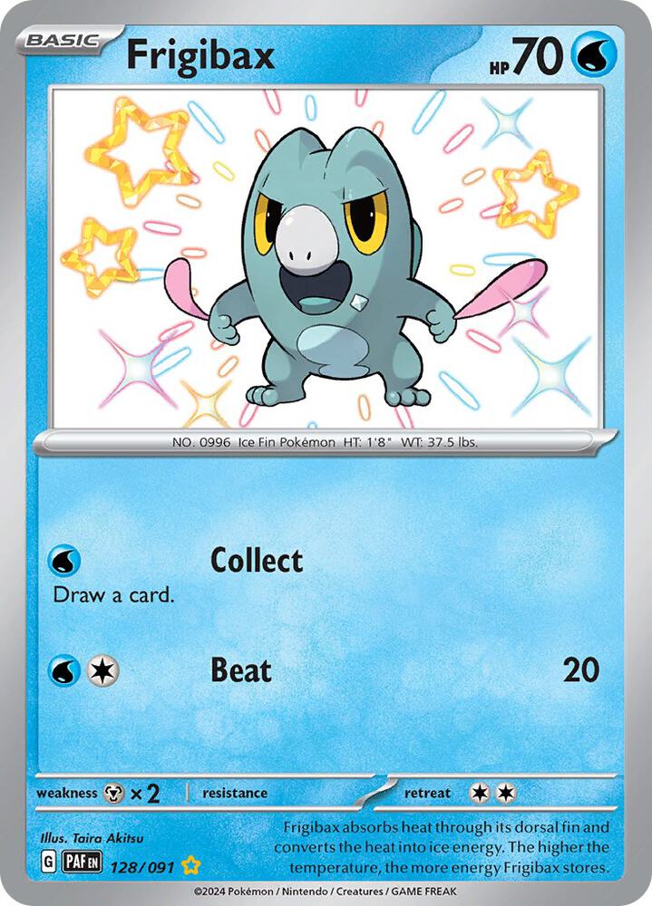 Frigibax #128 - Paldean Fates