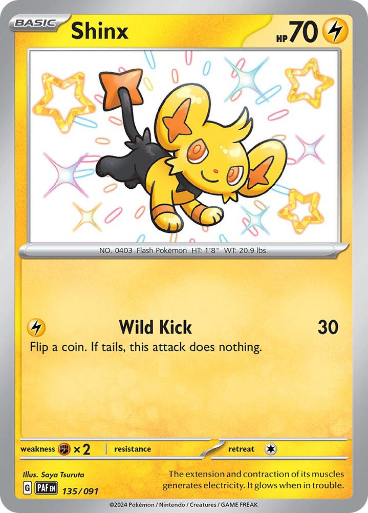 Shinx #135 - Paldean Fates