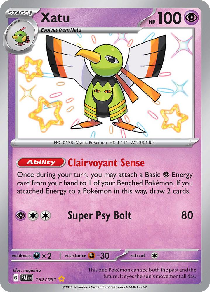 Xatu #152 - Paldean Fates