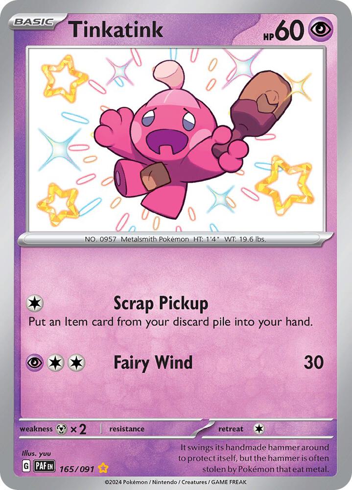 Tinkatink #165 - Paldean Fates