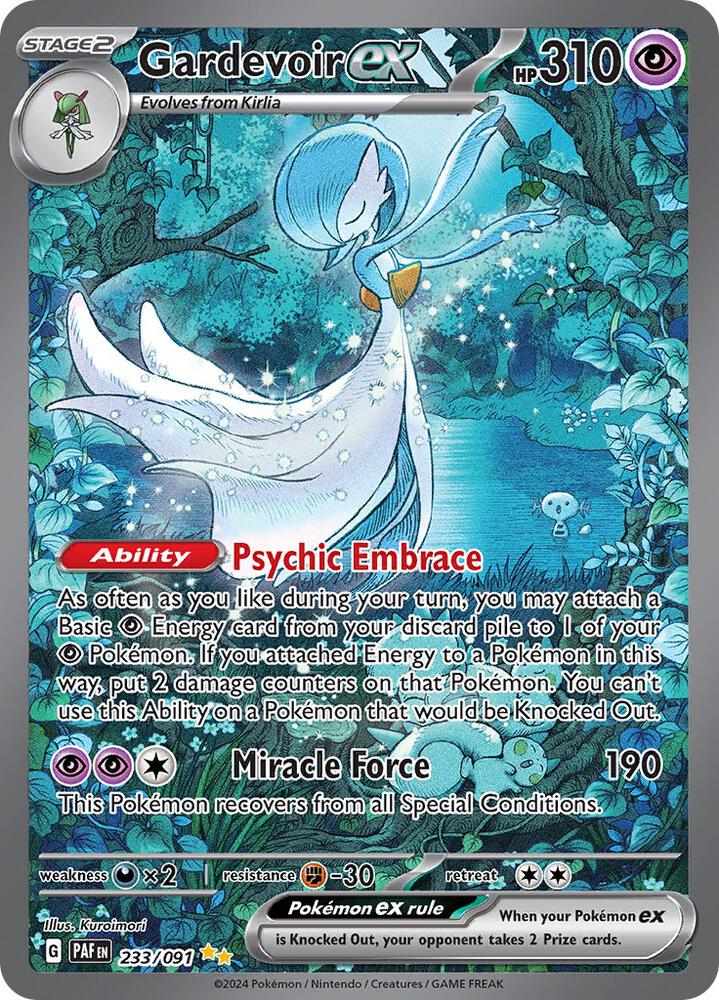 Gardevoir ex #233 - Paldean Fates
