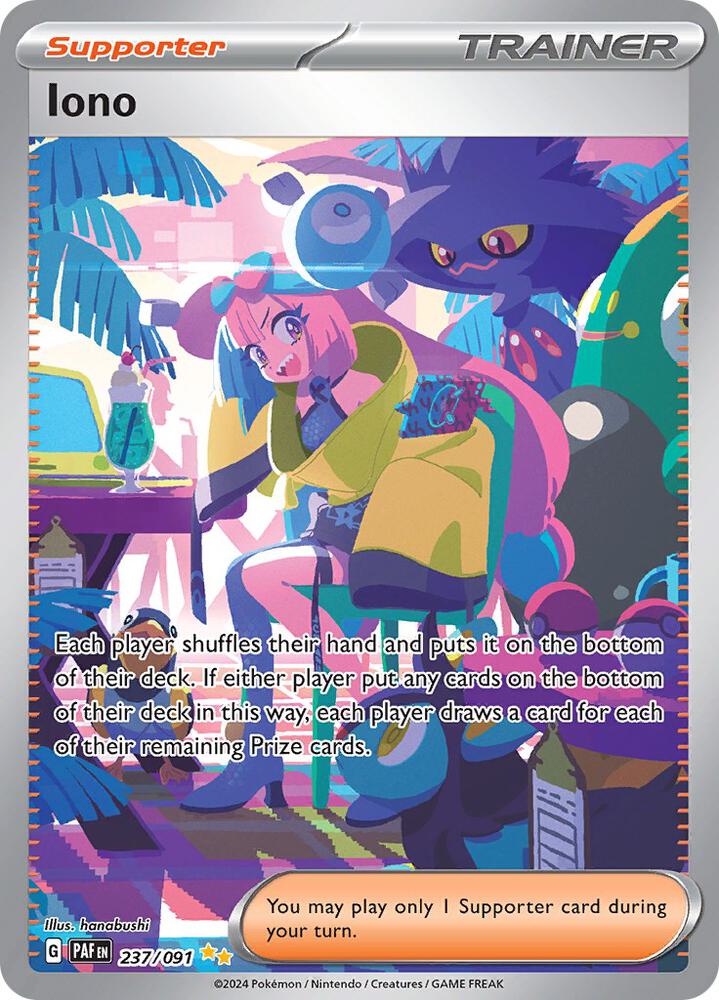 Iono #237 - Paldean Fates
