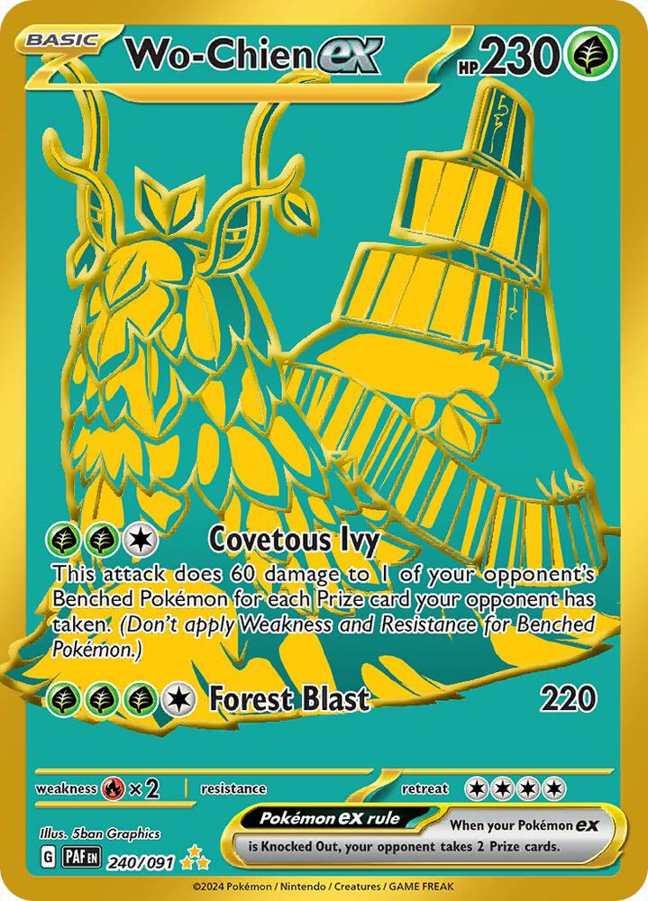 Wo-Chien ex #240 - Paldean Fates