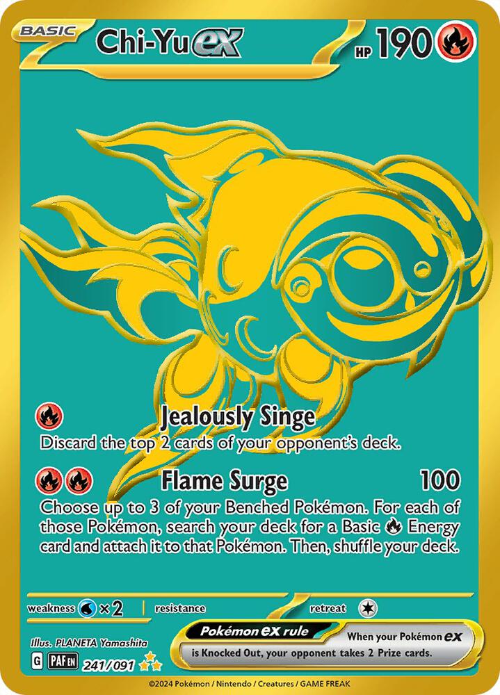 Chi-Yu ex #241 - Paldean Fates