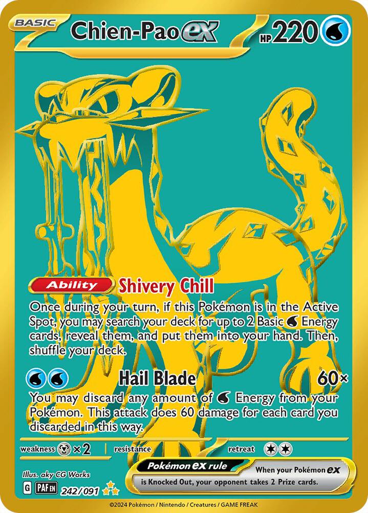 Chien-Pao ex #242 - Paldean Fates