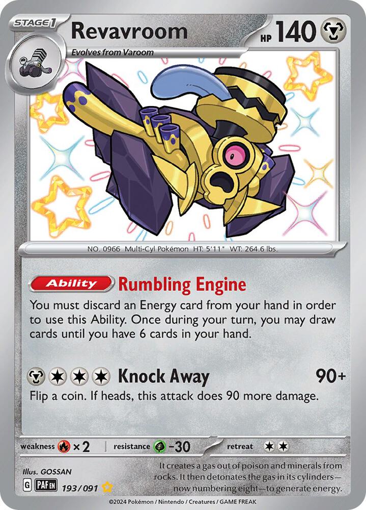 Revavroom #193 - Paldean Fates