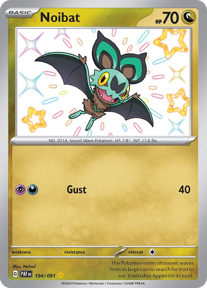 Noibat #194 - Paldean Fates
