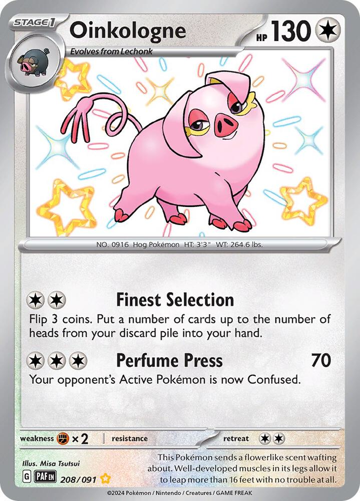 Oinkologne #208 - Paldean Fates