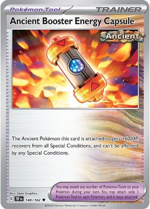 Ancient Booster Energy Capsule #140 - Temporal Forces