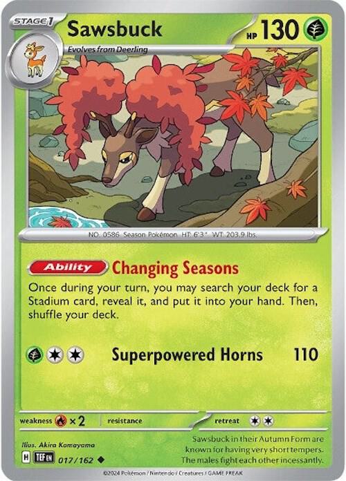 Sawsbuck #17 - Temporal Forces