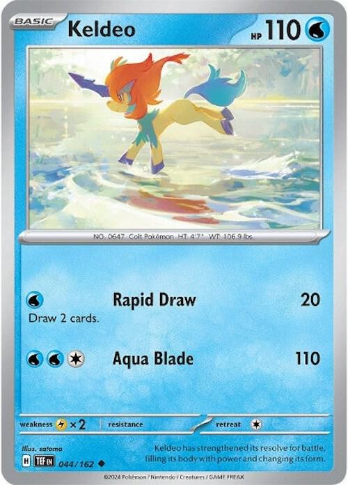 Keldeo #44 - Temporal Forces