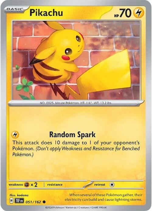 Pikachu #51 - Temporal Forces