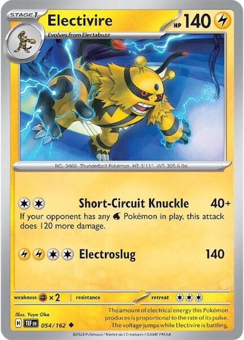 Electivire #54 - Temporal Forces