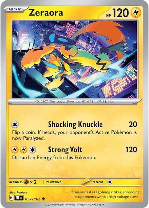 Zeraora #57 - Temporal Forces