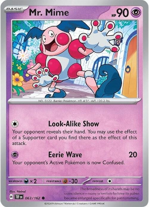 Mr. Mime #63 - Temporal Forces