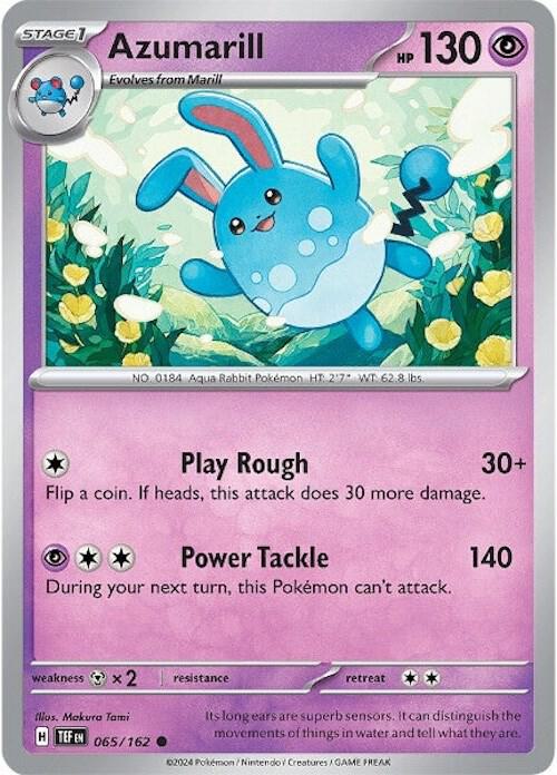 Azumarill #65 - Temporal Forces